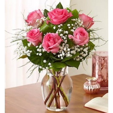 Timeless Love - 6 Stems Vase